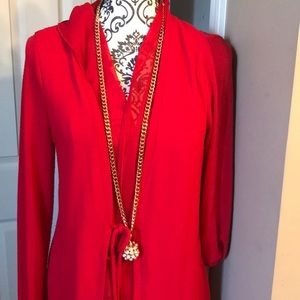 New direction Red sweater